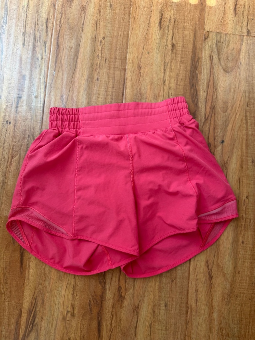 Pink Lululemon shorts